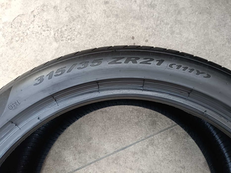Doua anvelope de vara 315 35 21 pirelli p zero 6,5 mm 3621