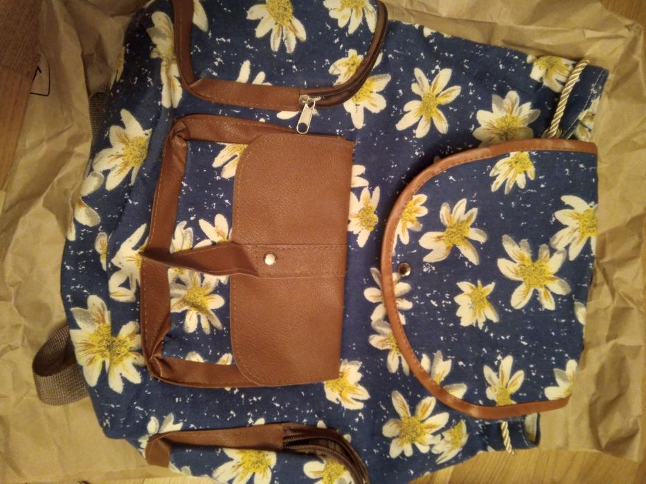 Кошелёк  Кожаный,  Рюкзак и клатч  текстиль