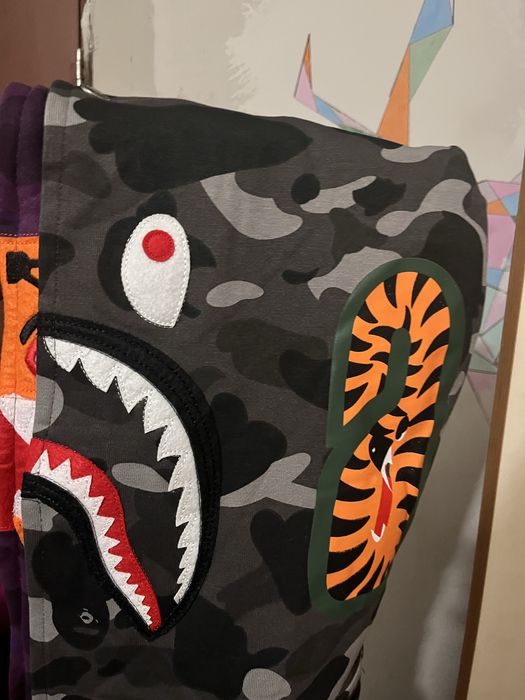 Продам кофту бейп тайгер с шарком