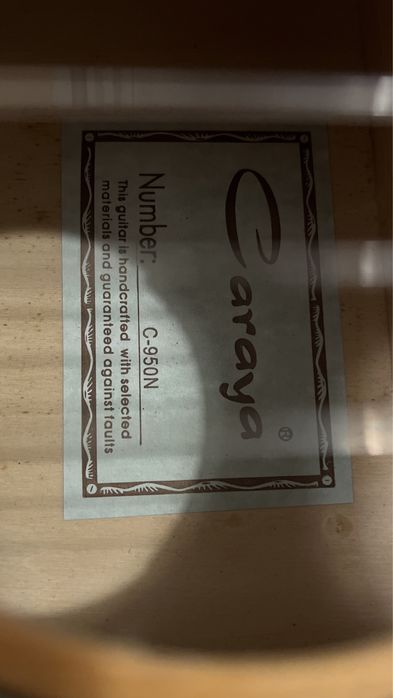 Caraya chitara acustica guitar