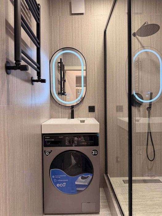 м.Ойбек кафе Базилик 2(3)-комн 5/9 65 м² евроремонт меб/тех отд. вход