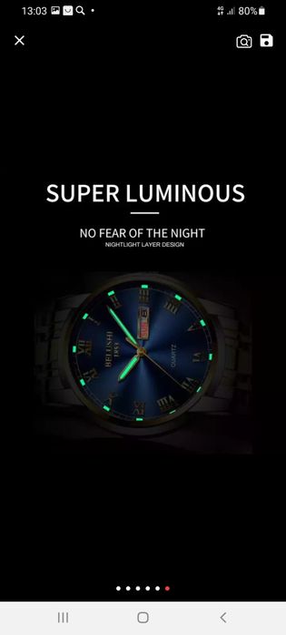 Часы мужские Бренд Белуччи чёрный цвет