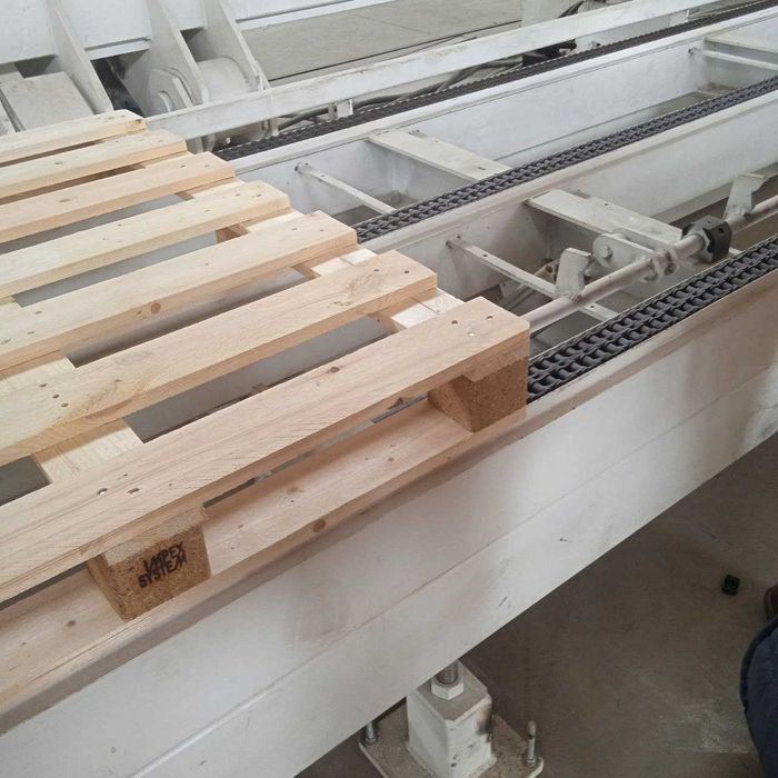 Деревянные поддоны для автоматизированной линии производства!