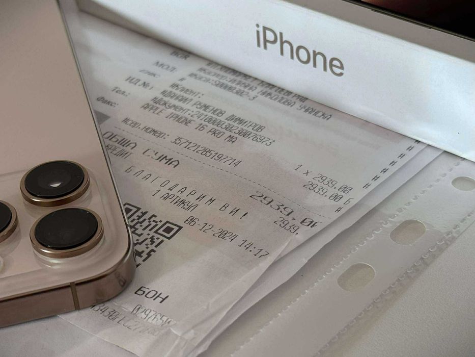 Бартер! Гаранция! iPhone 16 Pro Max Desert Titanium 93%