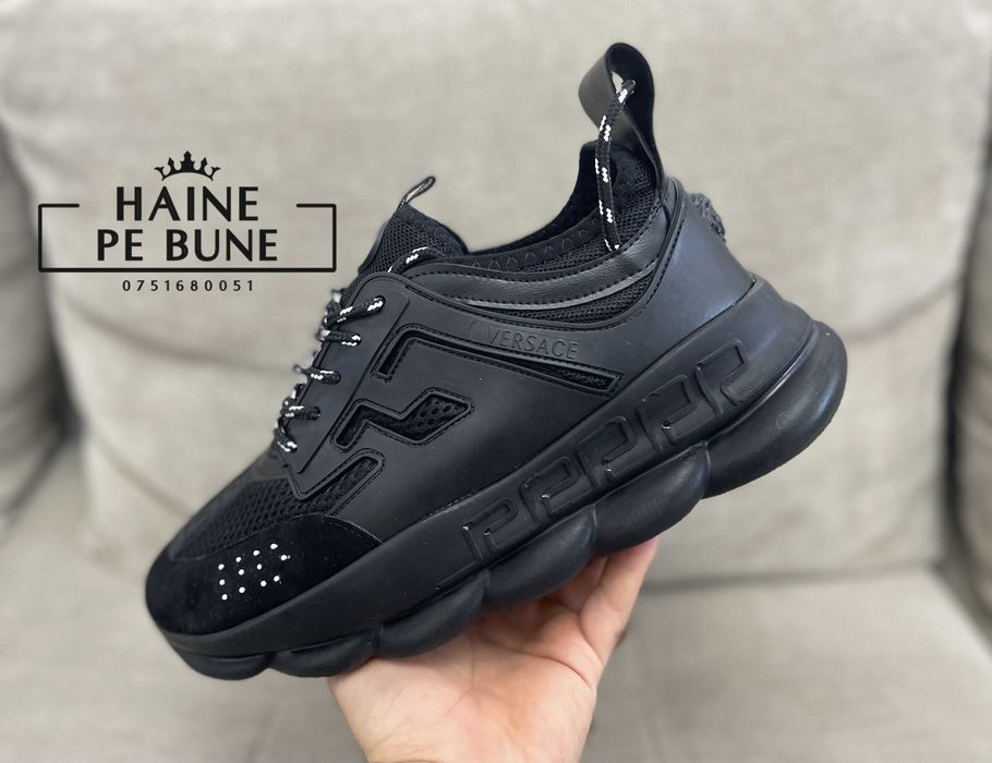 Adidasi VERSACE Chain Reaction l Produs NOU Tenesi