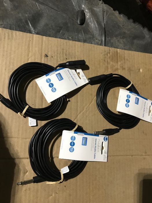 Cablu Audio Nedis Mama-Tata 6,35mm 5m Lungime