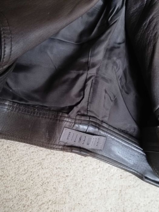 Дамски  панталони  от естествена кожа(напа), подплатени, размер 36