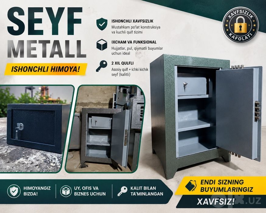 Seyf birinchi qo'l optom narx