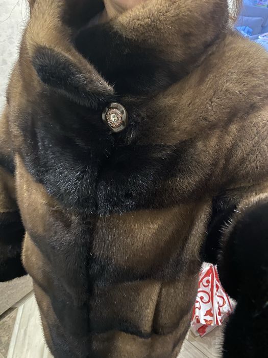 Норковый полушубок