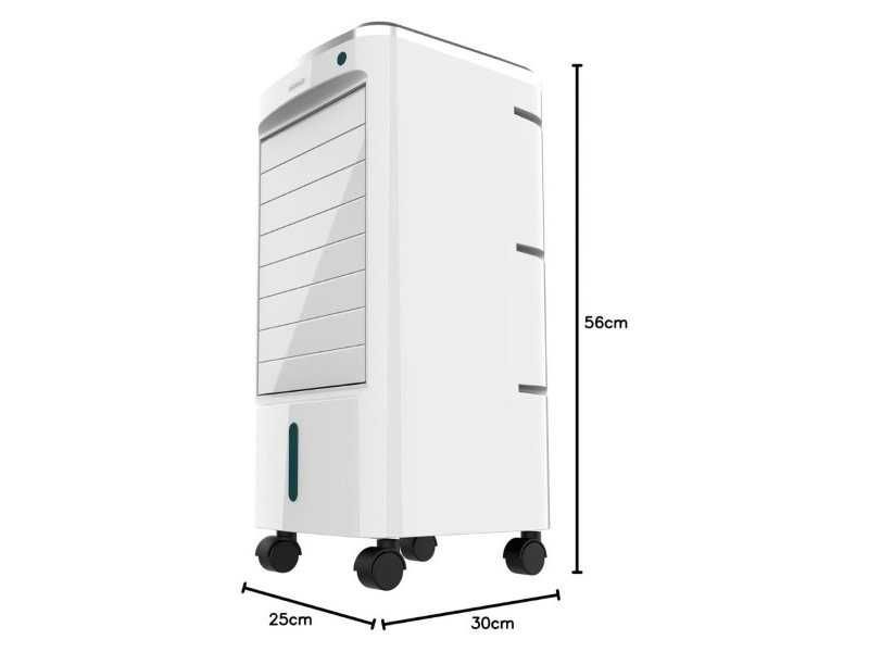 Мобилен Въздушен Охладител Cecotec EnergySilence 3500 Cool Compact - 65W, Бял