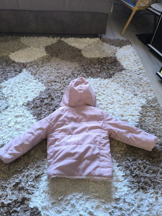 Детско зимно яке с две лица