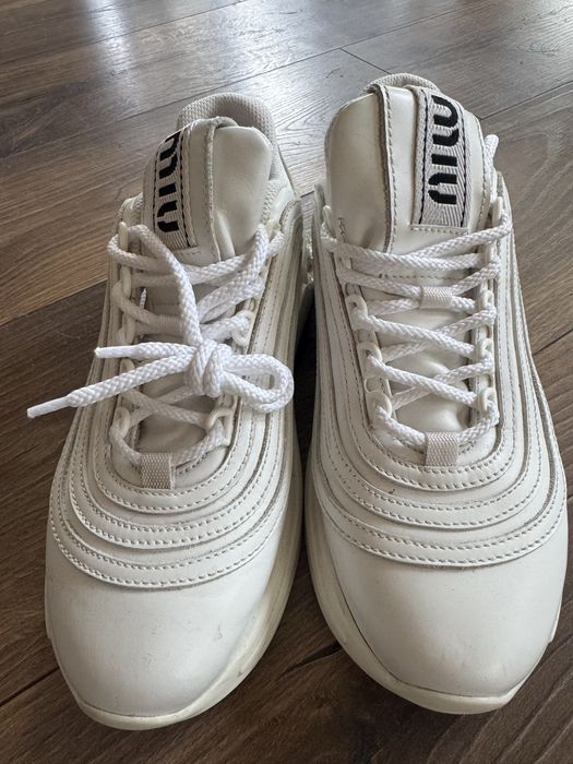 Sneakers Miu Miu Crystal Heel
