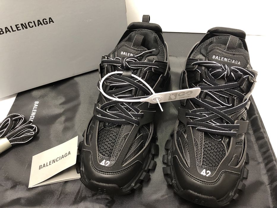 Balenciaga Track Total Black/All Black Balenciaga Track Made Vietnam