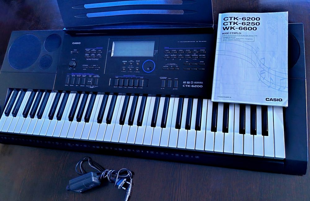 Casio ctk 6200  электропиано синтезатор