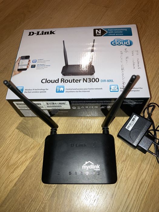 Безжичен рутер D-Link Cloud Router N300