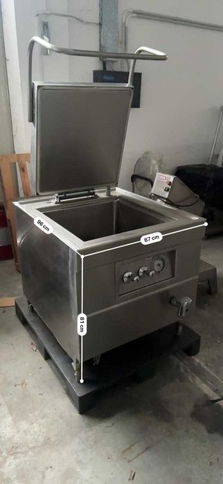 Cazan de fierbere total inox electric