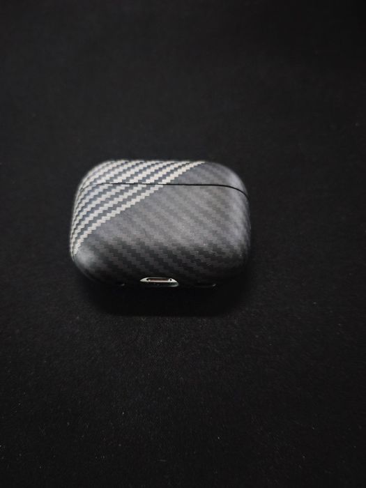 Căști Apple AirPods Pro 1 - Funcționare perfectă + 2 Huse + Dopuri de rezervă