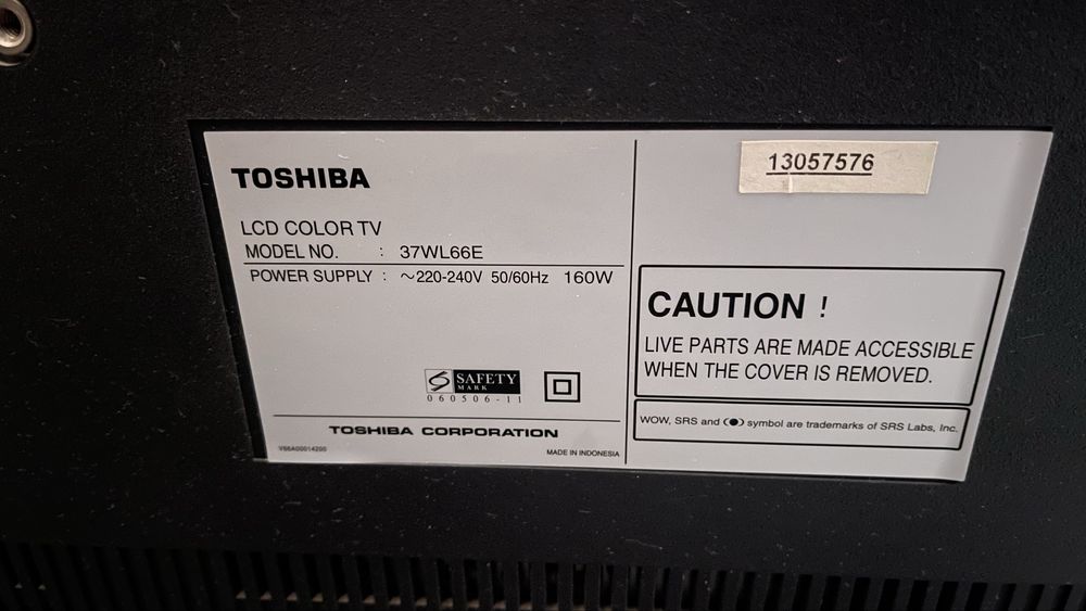 Телевизор Toshiba