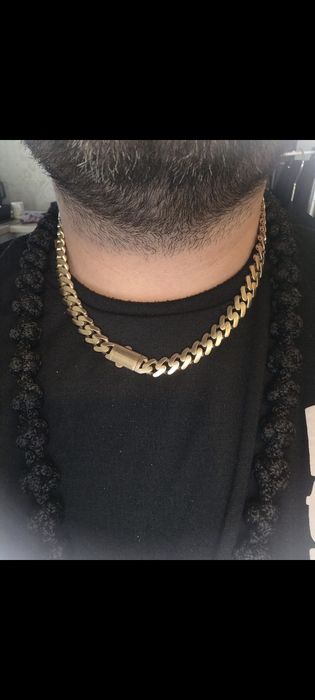 Lanț aur 14k cuban.