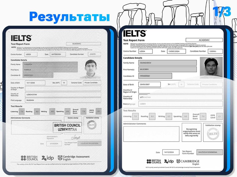 Английский язык, онлайн, подготовка к IELTS и CEFR с нуля!