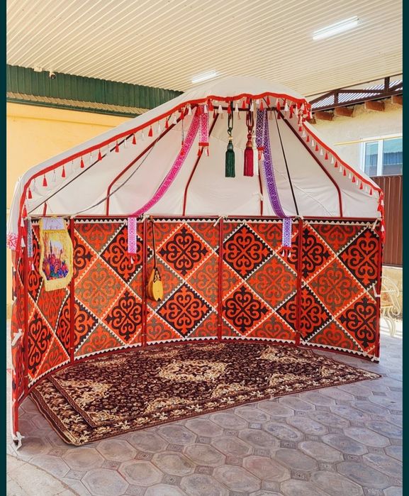 Жартылай Қазақ үй полу юрта