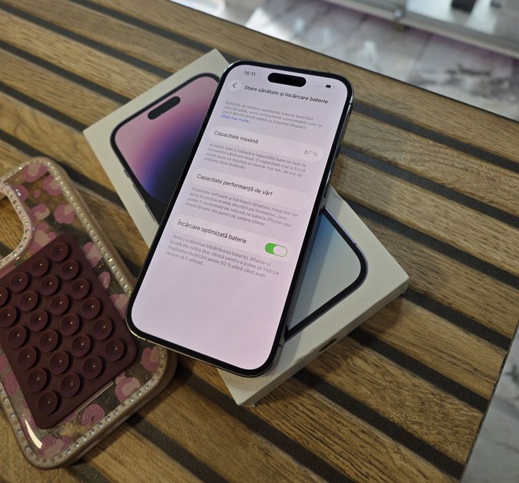 iPhone 14 Pro 128GB. 87% Bateria