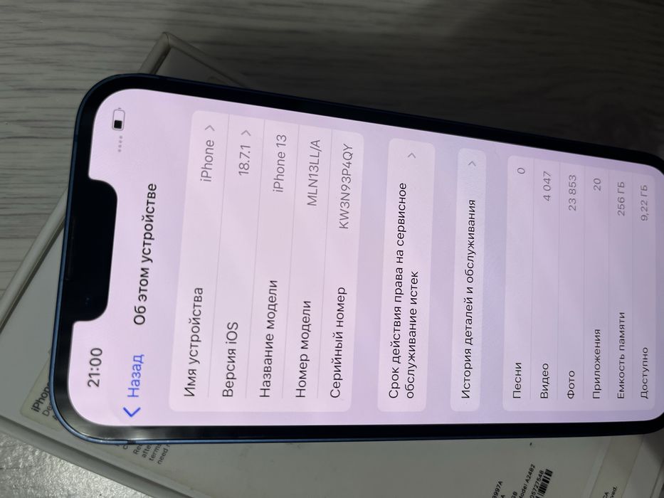 Apple Iphone 13 256 gb