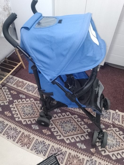 Carucior bebe budy golf albastru