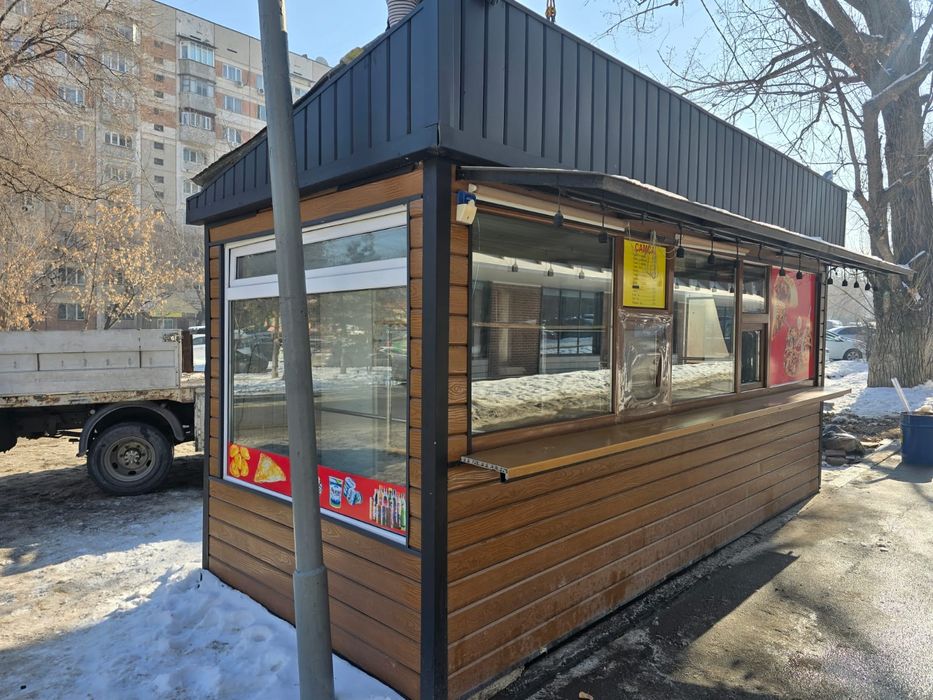 Киоск павильон для фастфуд