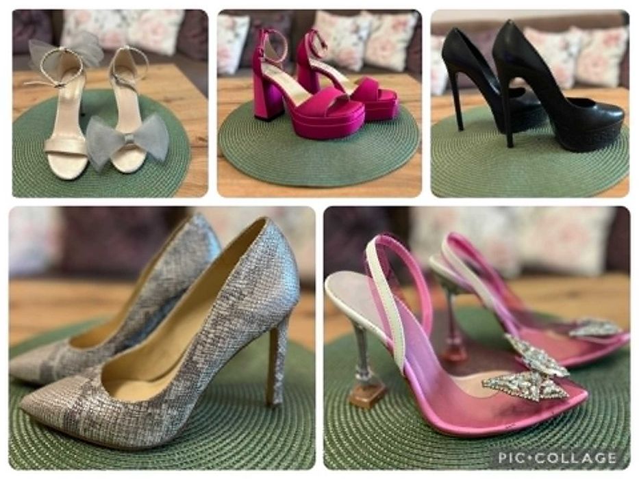 Дамски обувки и сандали Seko, 36 Tata Italia, 36 Casadei, 36,5 Nine west 36,5 Exist 36