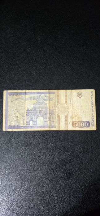 Bancnota de colecție   5000 Lei