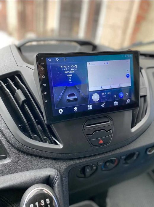 FORD TRANSIT TOURNEO CUSTOM 2015/2021 9" андроид навигация, 9672