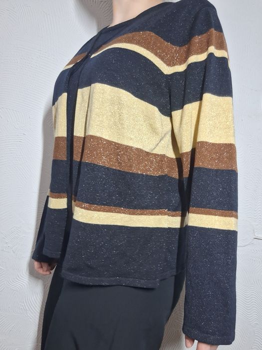 Bluza cardigan in dungi