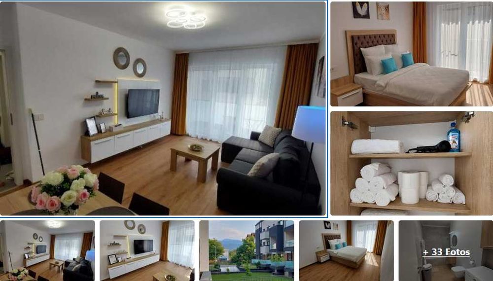 Apartament 2 camere LUX PREMIUM Maurer Villas Coresi Brașov – Complet utilat, Oportunitate afacere sau rezidenta privata