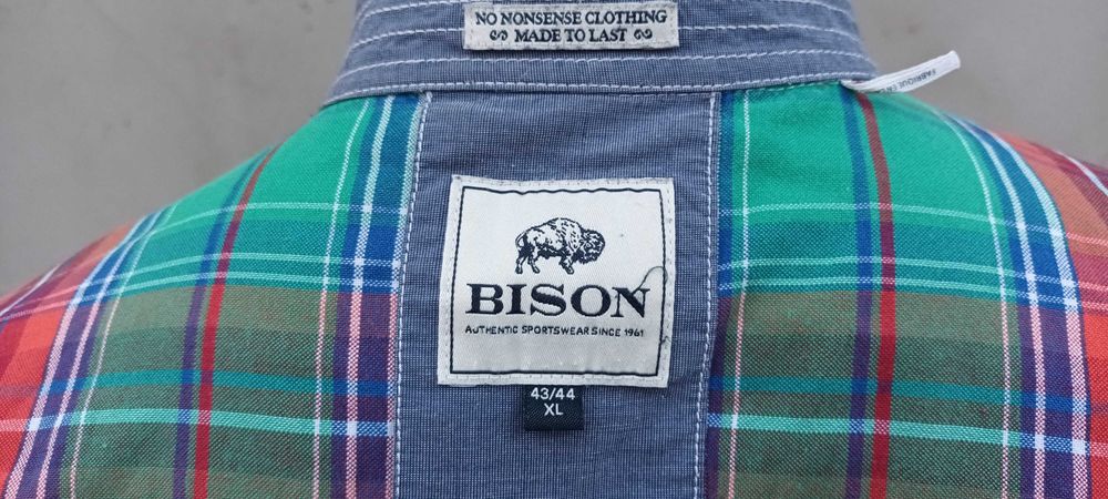 Green Bison | camasa barbat mar. 52 - 54 | L - XXL