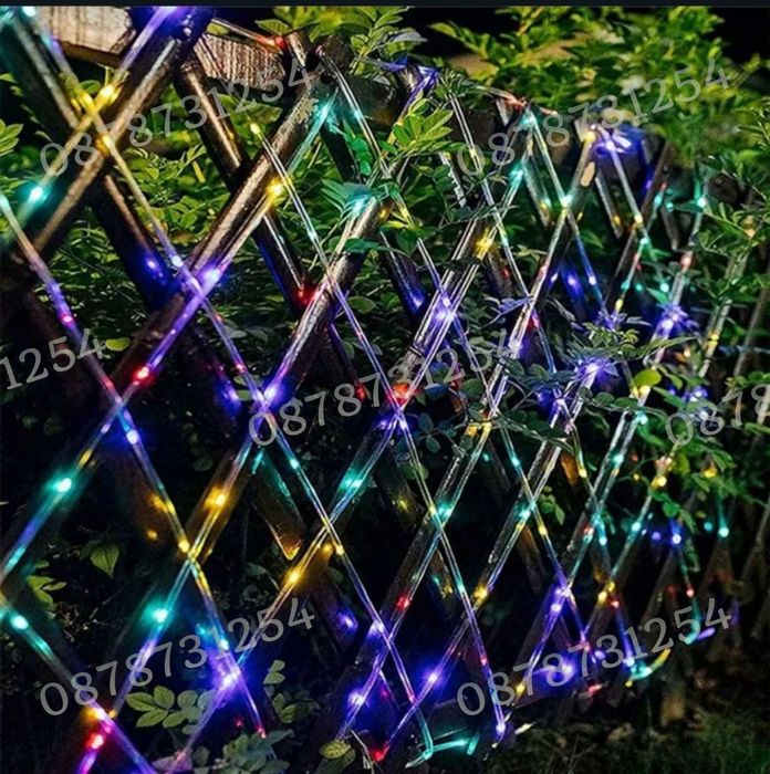 Многоцветен Лед Маркуч за Коледна Украса Водоустойчив  RGB