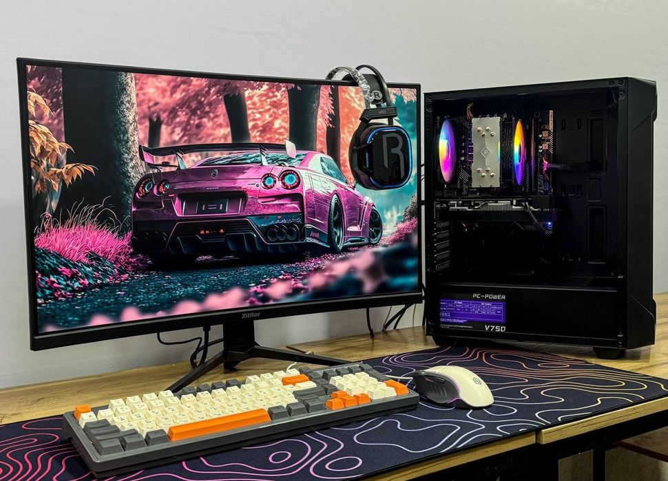 12-AVLOD GAMMING komputer to'plam, 27 monitor YANGI