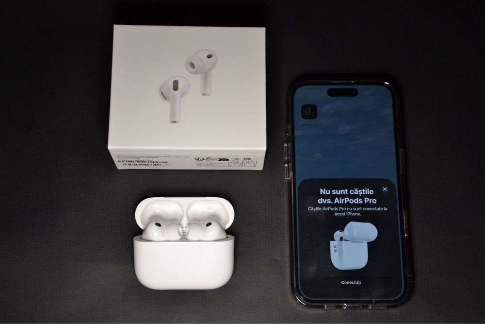 Casti Apple AirPods Pro 3 (Noise Cancelling) Type-C - Noi Sigilate