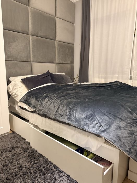 Vand pat cu saltea in stare foarte buna