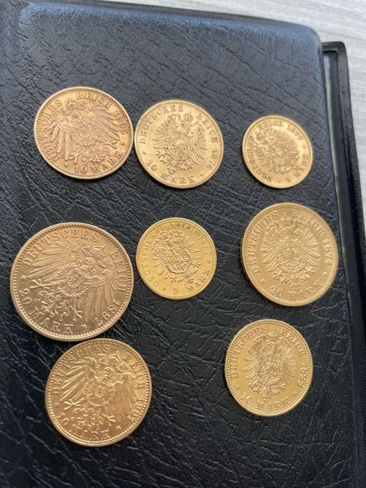 Златна монета 7 рубли 50 копейки