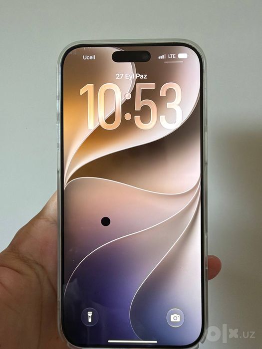 İphone 17 pro max silver 256gb