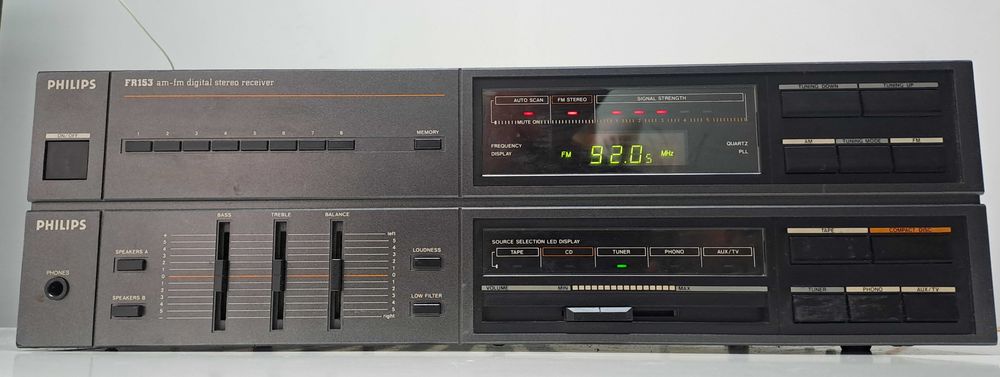 Philips FR 153 amplificator vintage amplituner anii 80 receiver statie