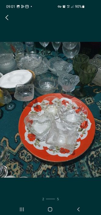 Посуда разная б/у