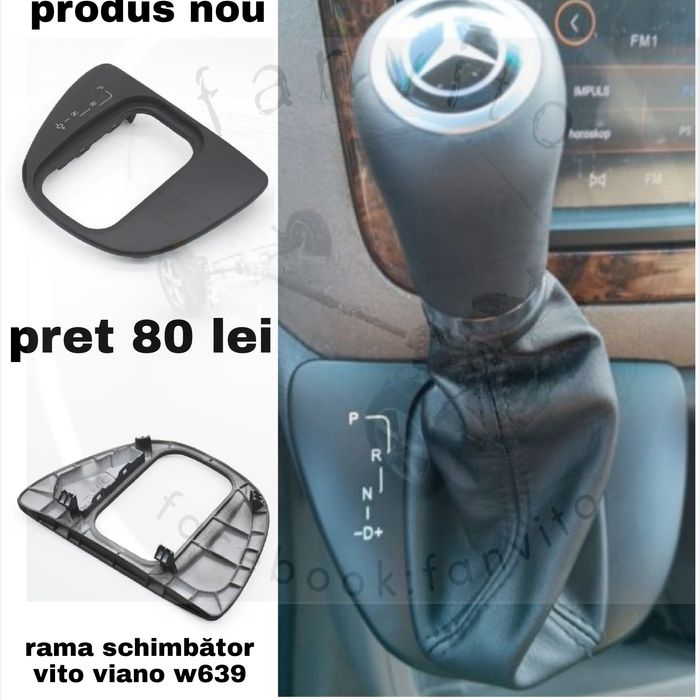 Rama schimbător mercedes vito viano w639 automat ghidaj marsarier vito