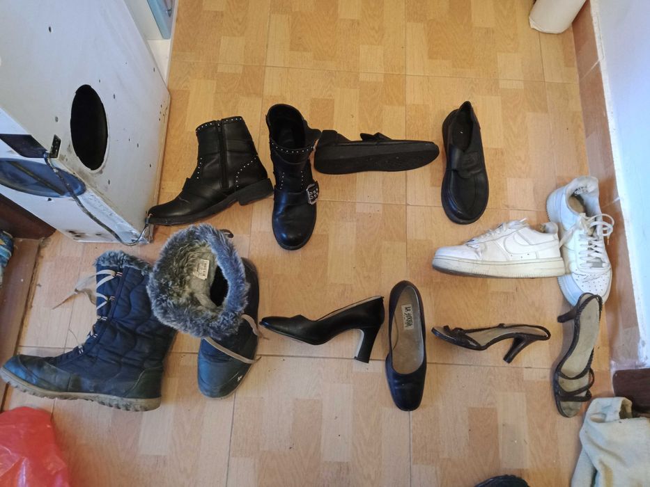 Lot incaltaminte ghete, pantofi si adidasi dama femei