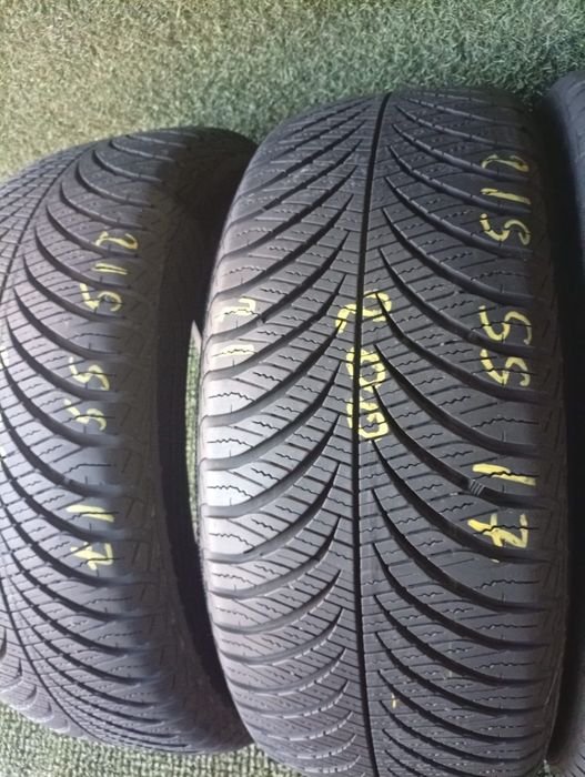 215 55 17 Hankook și Goodyear m+s