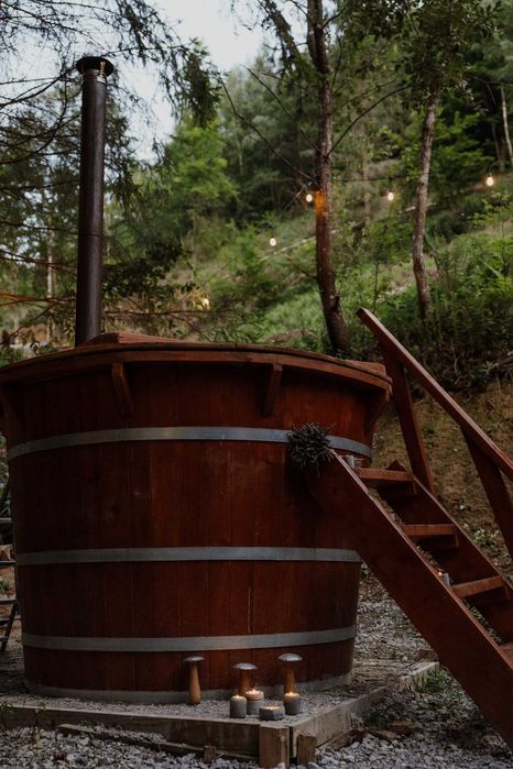 Escapadă la munte: Cabană primitoare în Comuna Bulz cu ciubăr inclus