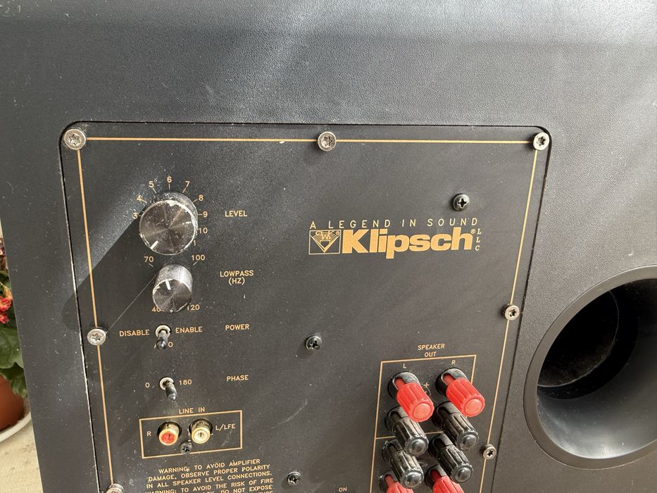 Klipsch KSW 12 Subwoofer 12” активен