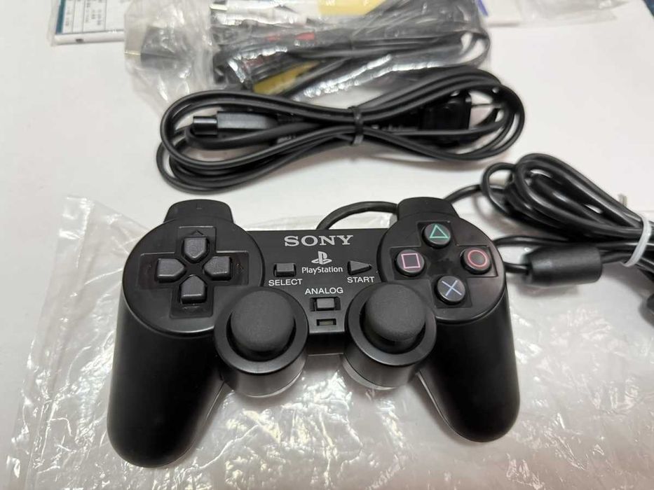 Playstation 2 Limited Midnight Black, полная комплектация, новый