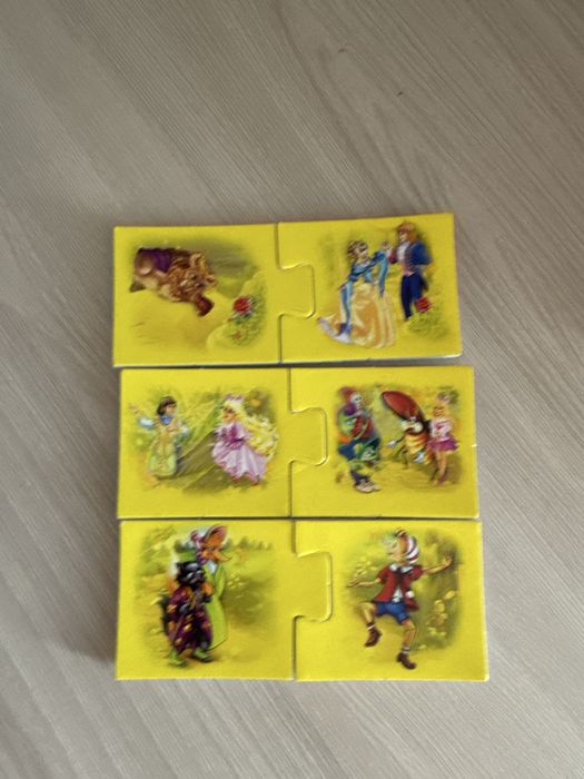 Пазлы 12 сказок плотные